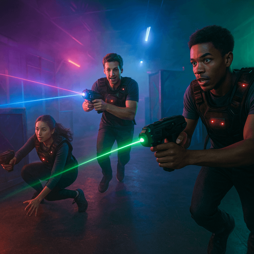 Indoor Laser Tag Arena
